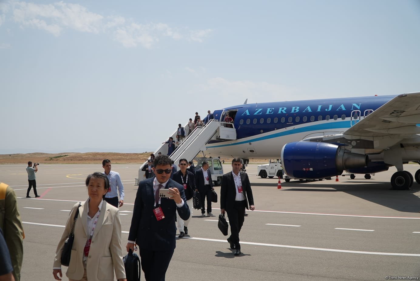 3rd Shusha Global Media Forum participants arrive in Azerbaijan's Fuzuli (PHOTO)