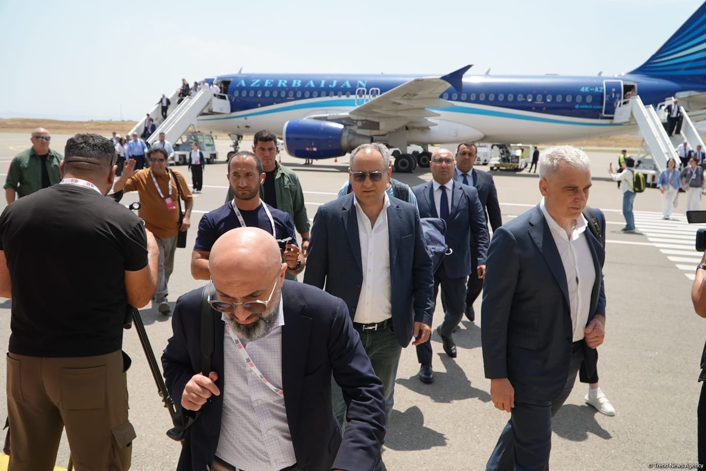 3rd Shusha Global Media Forum participants arrive in Azerbaijan's Fuzuli (PHOTO)