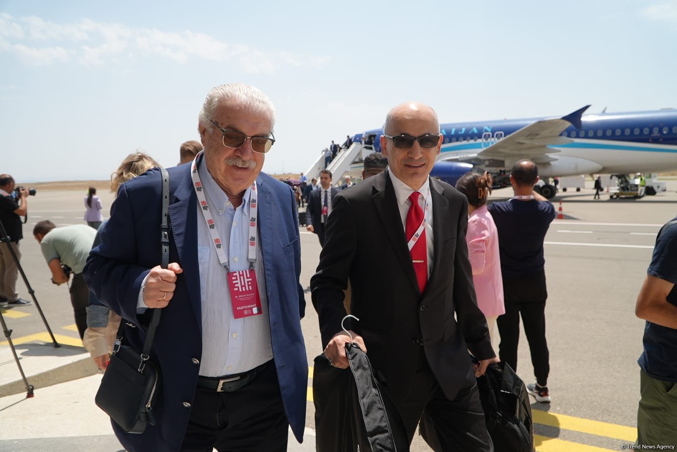 3rd Shusha Global Media Forum participants arrive in Azerbaijan's Fuzuli (PHOTO)