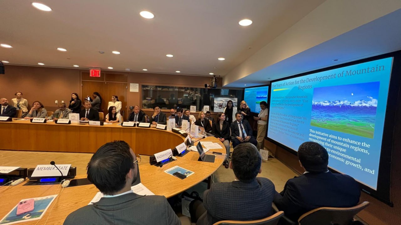 Kyrgyzstan advances mountain ecosystem efforts at UN high-level event