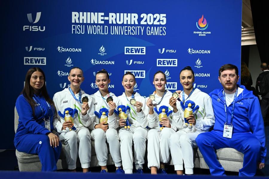 Azerbaijani gymnasts win 2 gold and 1 silver medal at Universiade (PHOTO)
