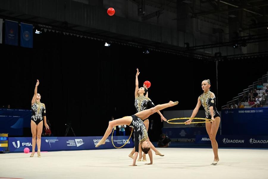 Azerbaijani gymnasts win 2 gold and 1 silver medal at Universiade (PHOTO)