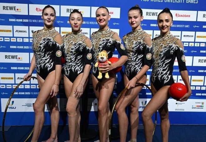 Azerbaijani gymnasts win 2 gold and 1 silver medal at Universiade (PHOTO)