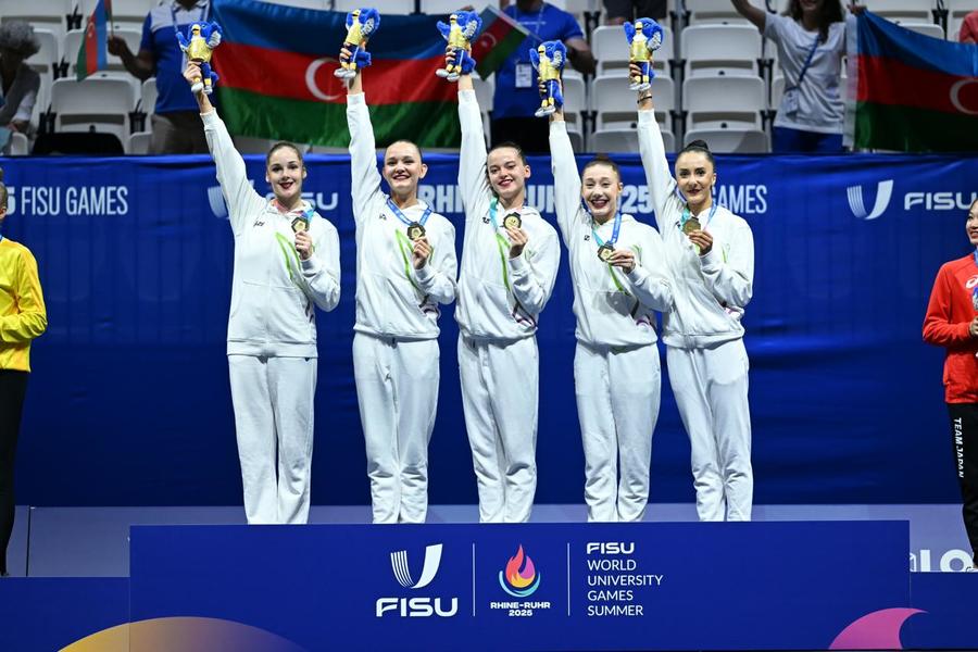 Azerbaijani gymnasts win 2 gold and 1 silver medal at Universiade (PHOTO)