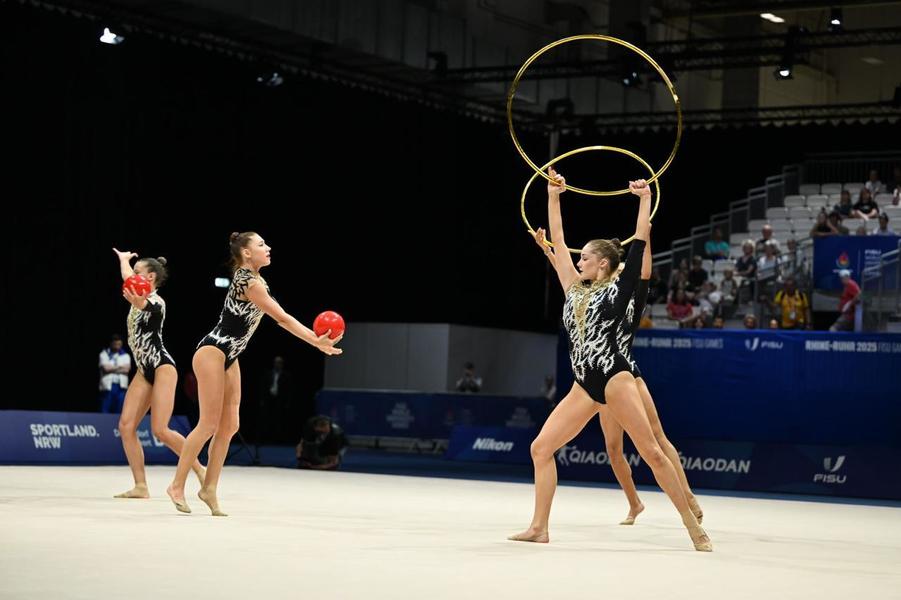 Azerbaijani gymnasts win 2 gold and 1 silver medal at Universiade (PHOTO)