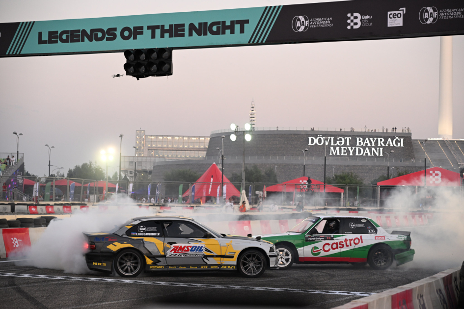 “Legends of The Night” stun Baku: Legend Cars, karting finale, and drift show (PHOTO)