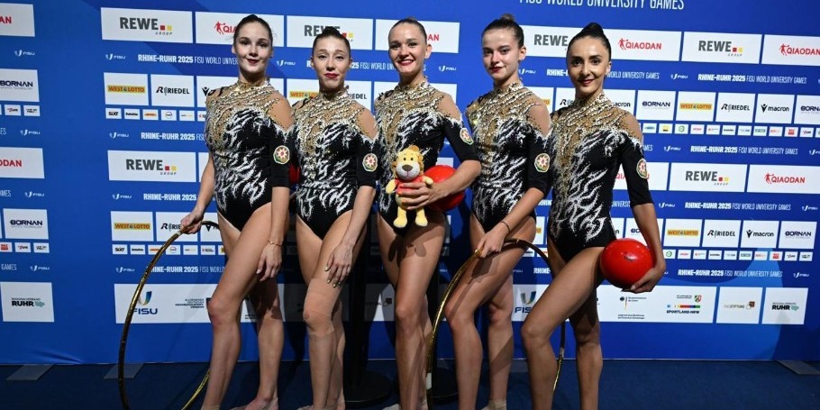 Azerbaijani gymnasts win 2 gold and 1 silver medal at Universiade (PHOTO)