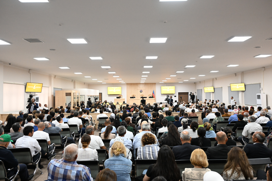 Trial of Armenian individuals accused of war crimes and crimes against humanity continues (PHOTO)