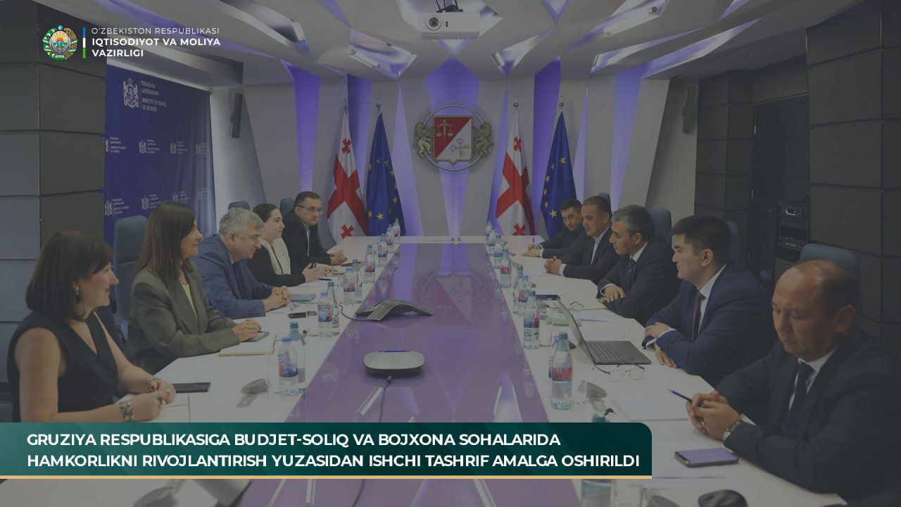 Uzbekistan and Georgia share expertise on budget and customs policy