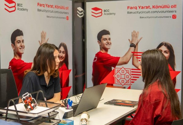 Formula 1 wraps up volunteer program interviews in Azerbaijan (PHOTO)