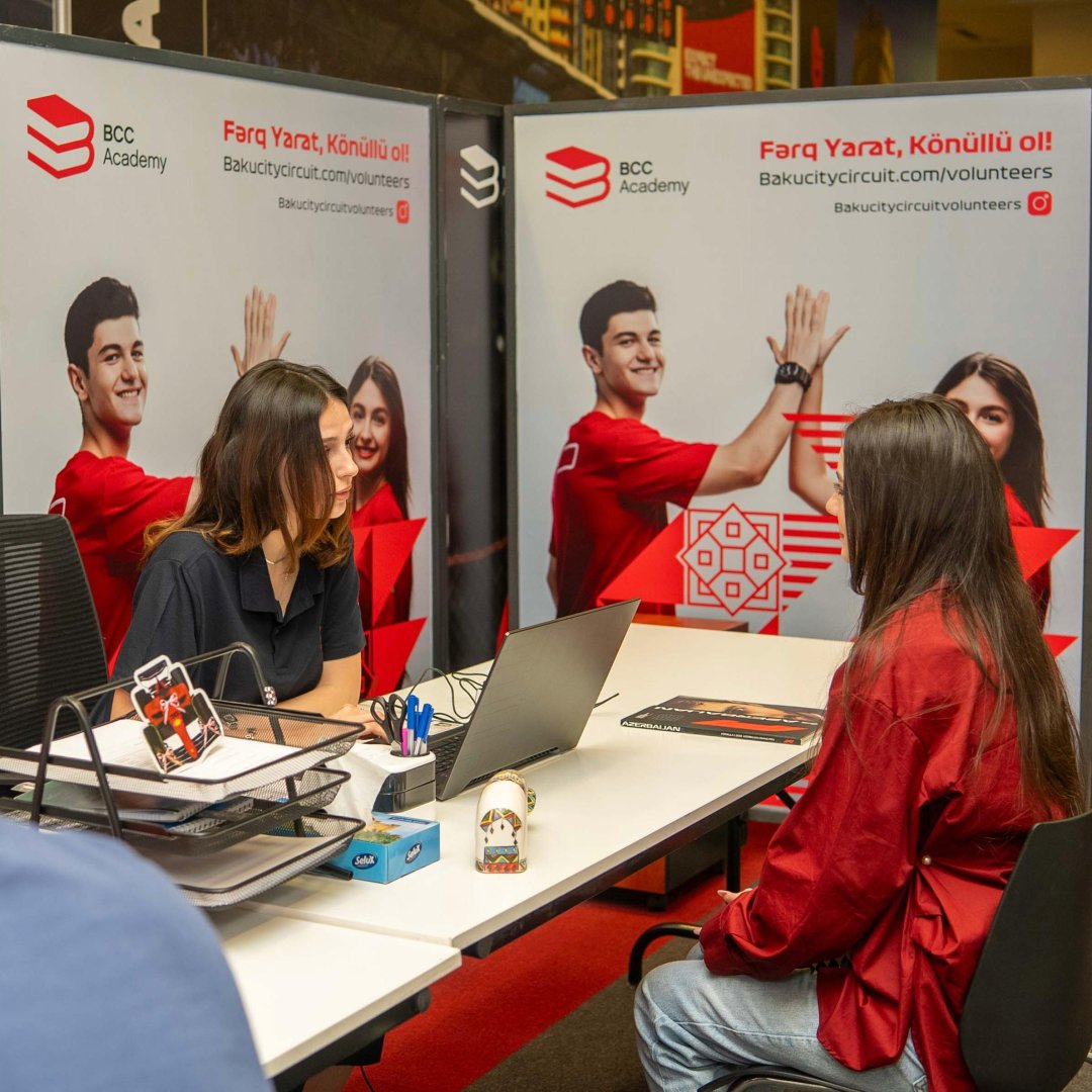 Formula 1 wraps up volunteer program interviews in Azerbaijan (PHOTO)