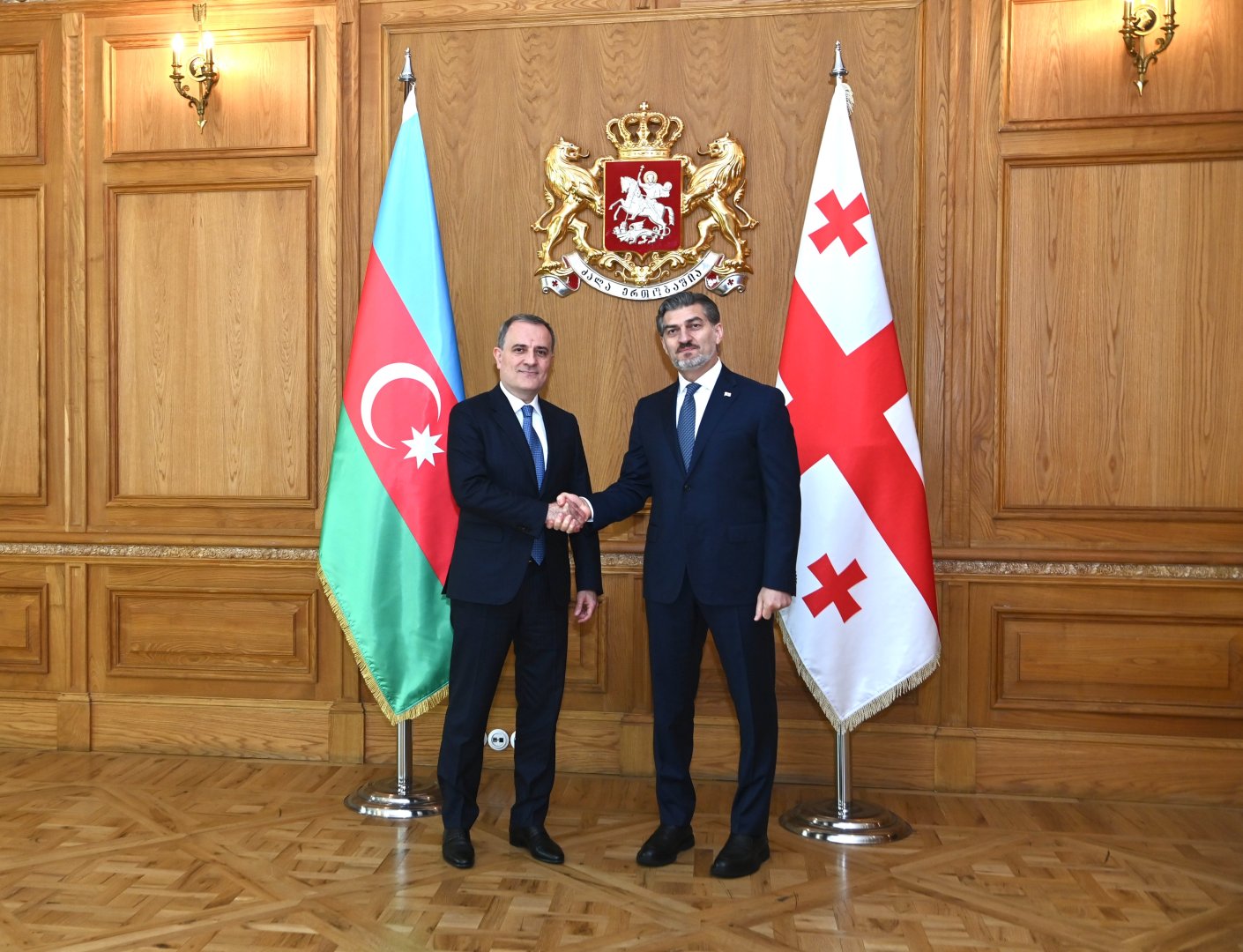 Azerbaijani FM meets with Georgian President to discuss bilateral relations
