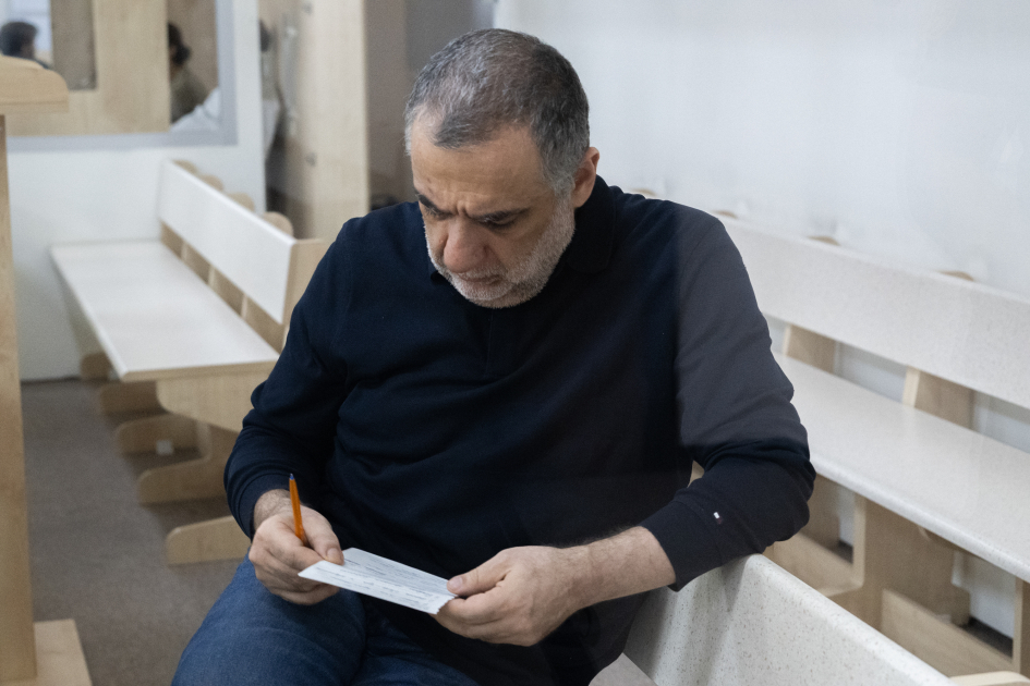 Azerbaijan's Baku court resumes Ruben Vardanyan’s criminal case hearings (PHOTO)
