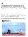 President Ilham Aliyev thanks Donald Trump for sharing his speech at Shusha Global Media Forum (PHOTO)