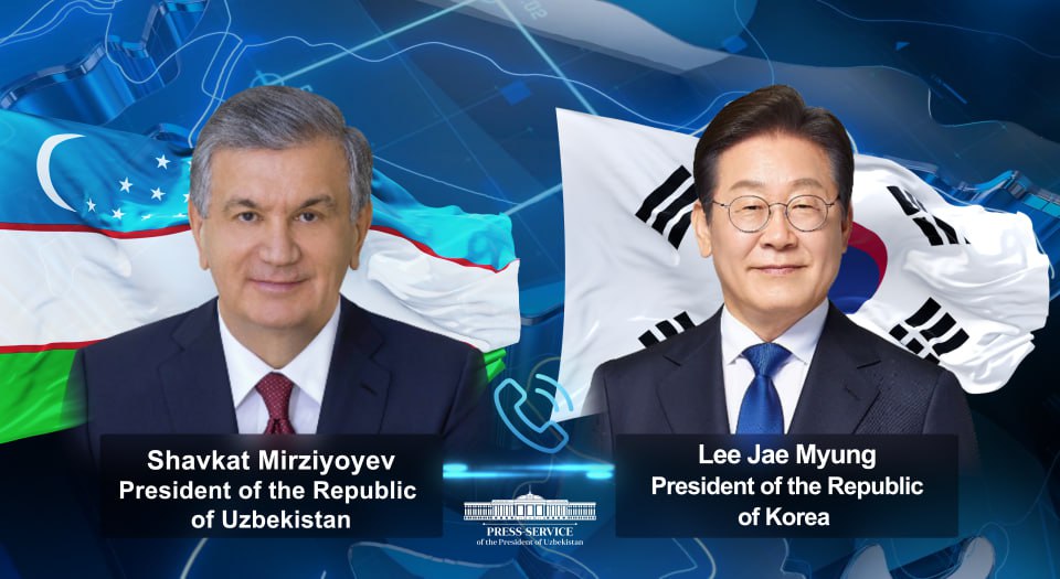 Presidents of Uzbekistan and South Korea discuss deepening bilateral co-op