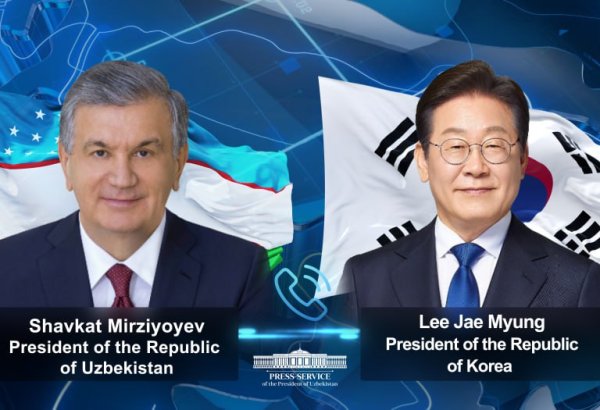 Presidents of Uzbekistan and South Korea discuss deepening bilateral co-op