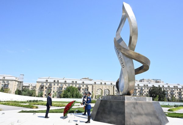 Somalian FM visits Victory Park in Azerbaijan's Baku (PHOTO)