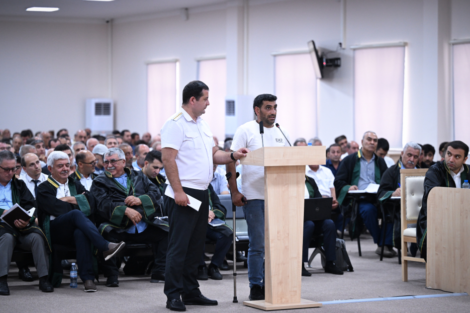 Trial of Armenian individuals accused of war crimes against humanity continues (PHOTO)
