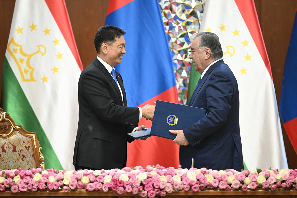 Tajikistan, Mongolia sign statement on further development of cooperation