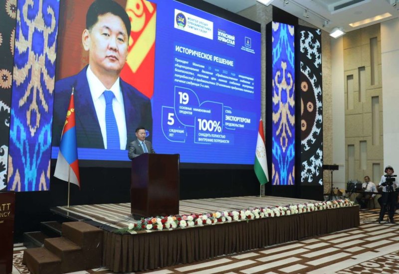 Tajikistan, Mongolia discuss ways to boost bilateral trade