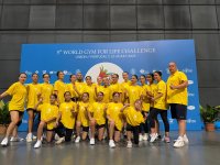 Azerbaijani gymnasts successfully perform in Portugal (PHOTO)