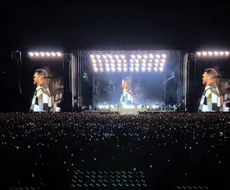 Timberlake wows Azerbaijan's Baku crowd with high-octane stadium performance (VIDEO/PHOTO)