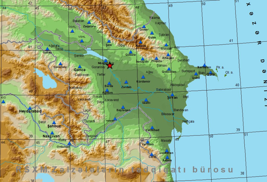 Earthquake shakes Azerbaijan's Yevlakh district