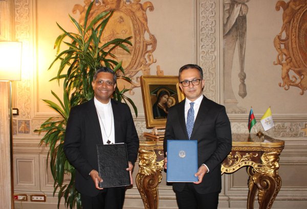 Azerbaijan, Vatican strengthen global interfaith ties with new agreement (PHOTO)