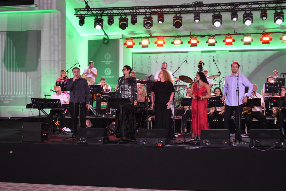 Georgia's Tbilisi Big Band amazes Gabala Festivalgoers with dynamic performance (PHOTO)