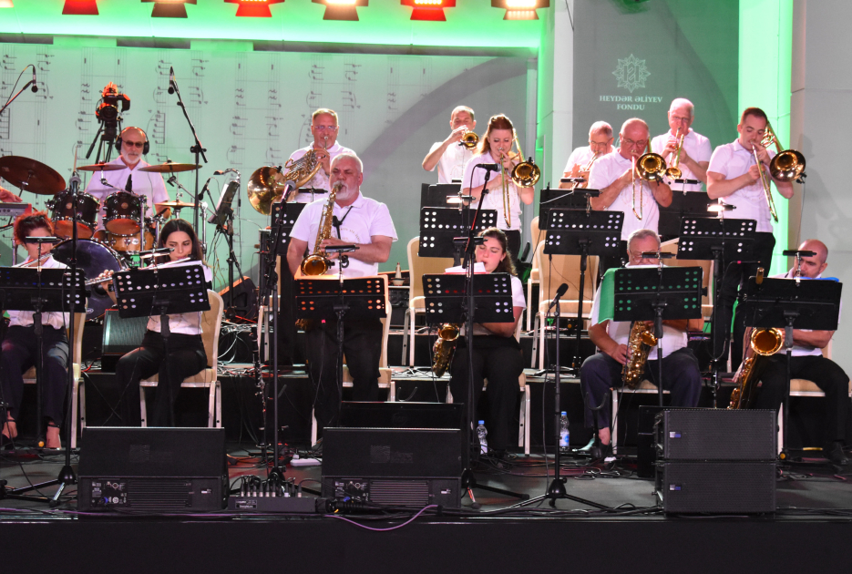 Georgia's Tbilisi Big Band amazes Gabala Festivalgoers with dynamic performance (PHOTO)