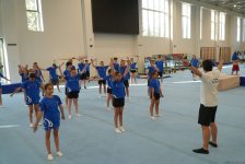 Azerbaijan's Baku hosts trampoline gymnastics training camp (PHOTO)