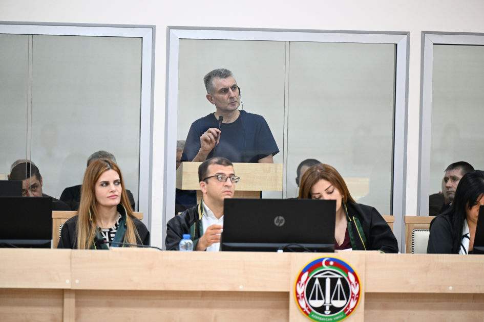 Trial of Armenian individuals accused of war crimes and crimes against humanity continues (PHOTO)