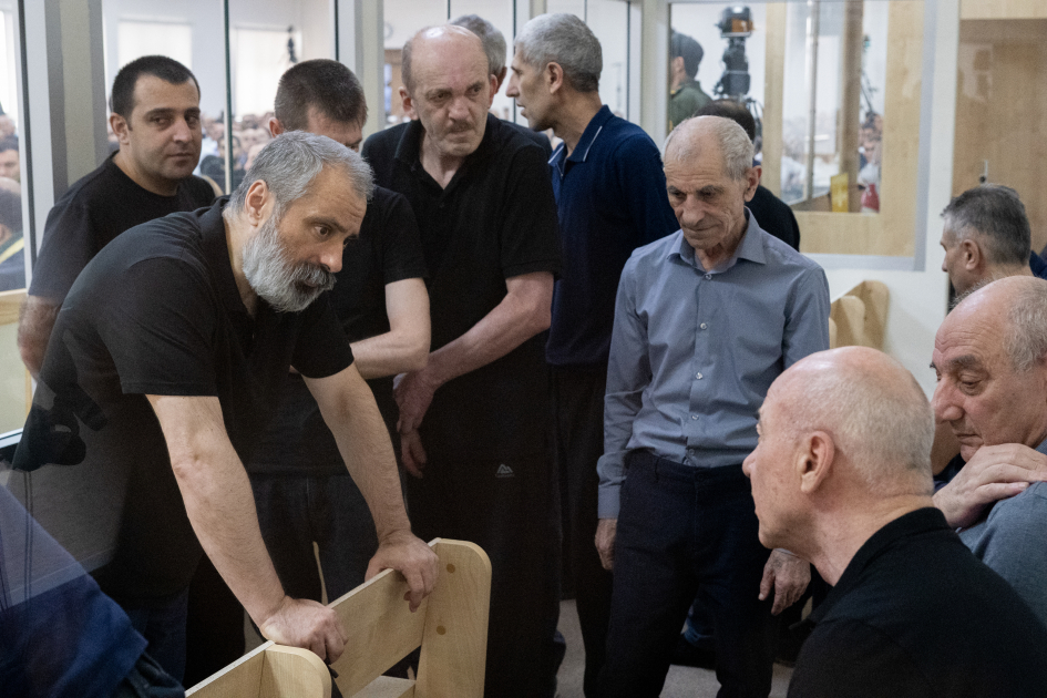Trial of Armenian individuals accused of war crimes and crimes against humanity continues (PHOTO)