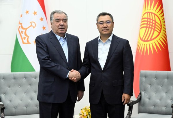 Presidents of Kyrgyzstan, Tajikistan discuss bilateral cooperation