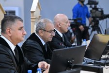 Azerbaijan’s Baku court continues proceedings on Ruben Vardanyan criminal case (PHOTO)