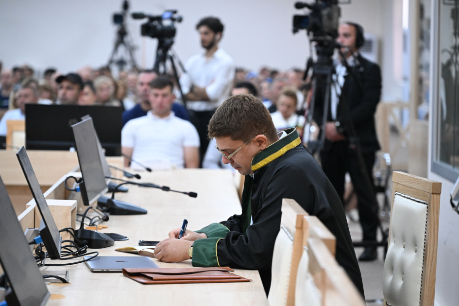 Azerbaijan’s Baku court continues proceedings on Ruben Vardanyan criminal case (PHOTO)