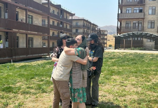 Another group of ex-IDPs arrives home to Azerbaijan's Jabrayil (PHOTO)