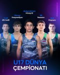Azerbaijan's Greco-Roman wrestlers finish U-17 World Championship (PHOTO)