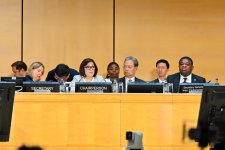 Azerbaijani Parliament head presides over second day of 6th World Conference of Speakers of Parliaments (PHOTO)