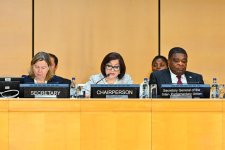 Azerbaijani Parliament head presides over second day of 6th World Conference of Speakers of Parliaments (PHOTO)
