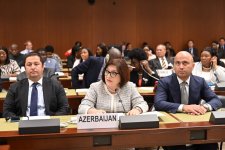 Azerbaijani Parliament head addresses panel discussion at 6th World Conference of Speakers of Parliaments (PHOTO)