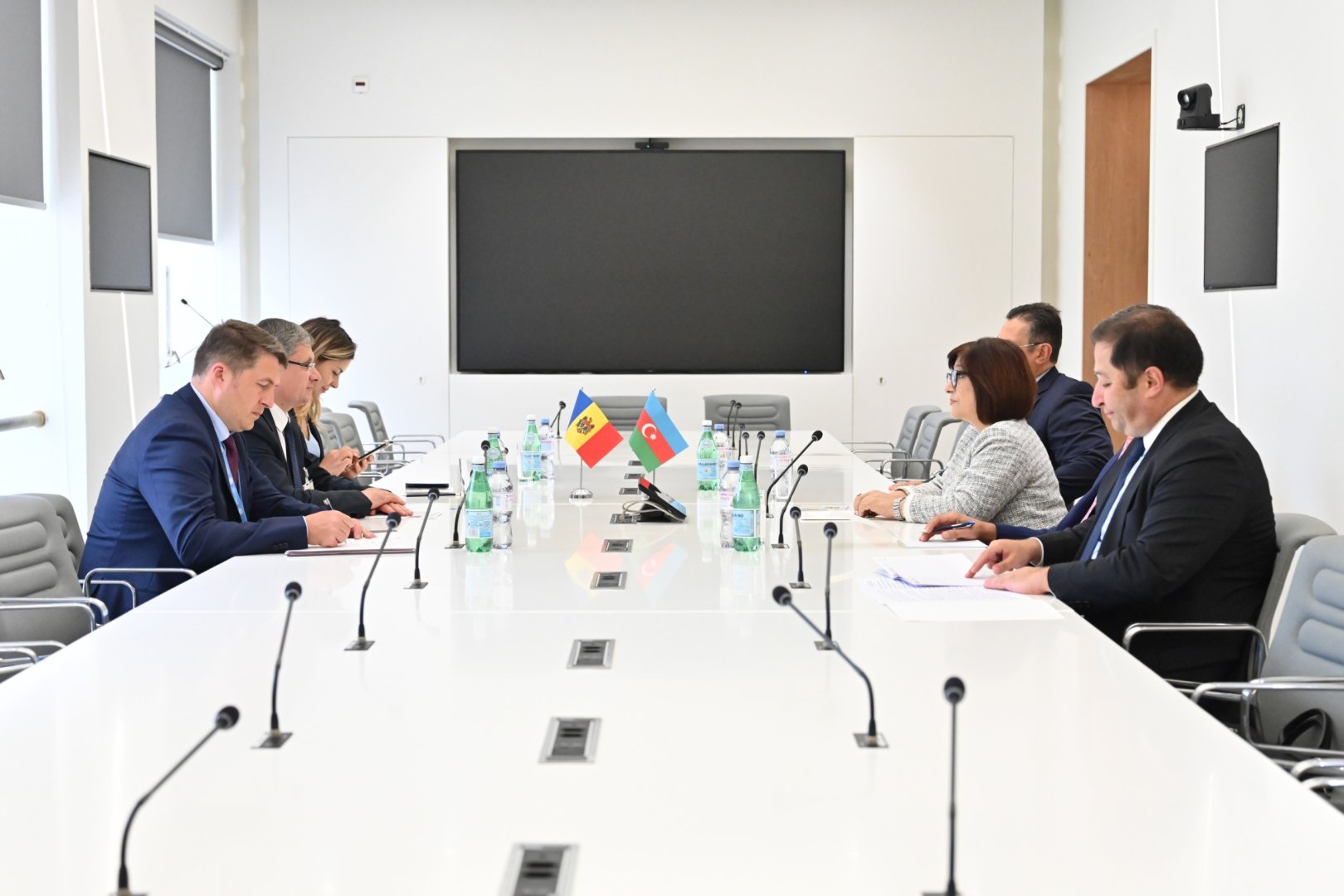 Azerbaijani Parliament Speaker holds diplomatic talks with counterparts in Geneva (PHOTO)