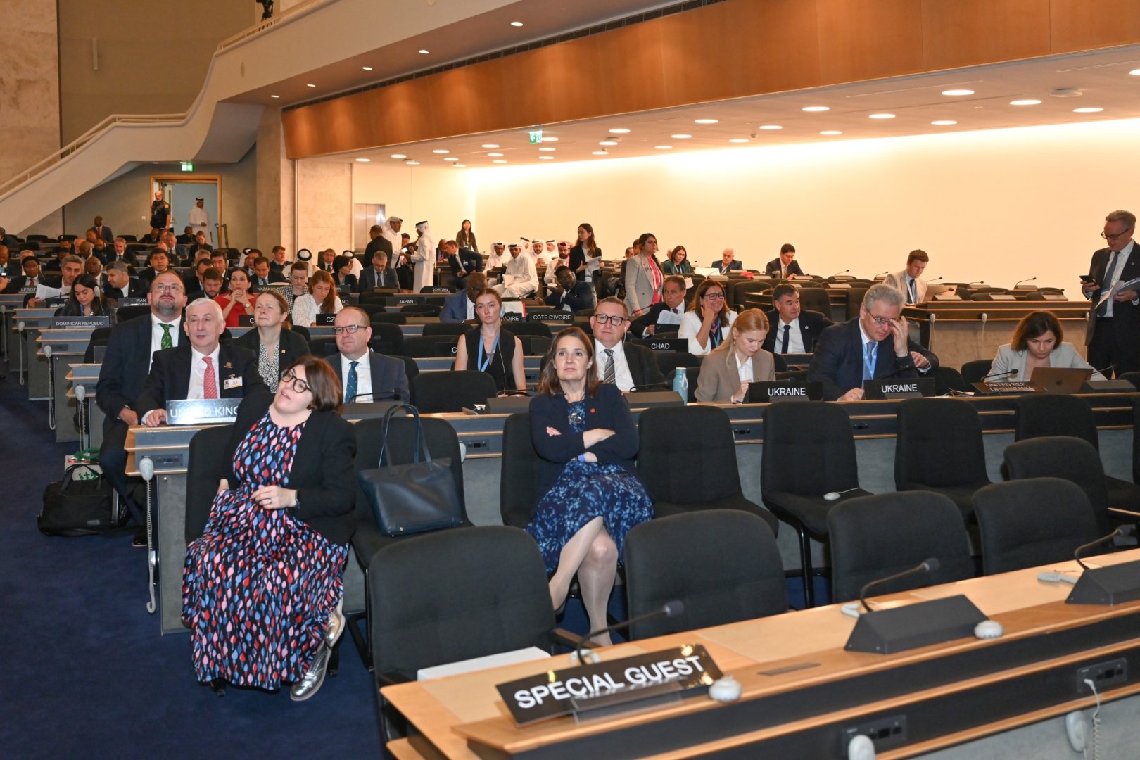 Azerbaijani Parliament head presides over second day of 6th World Conference of Speakers of Parliaments (PHOTO)
