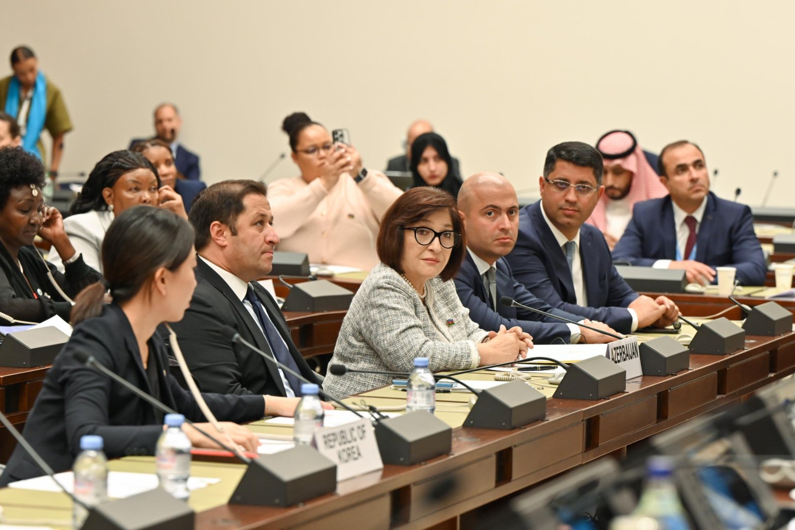 Azerbaijani Parliament head addresses panel discussion at 6th World Conference of Speakers of Parliaments (PHOTO)
