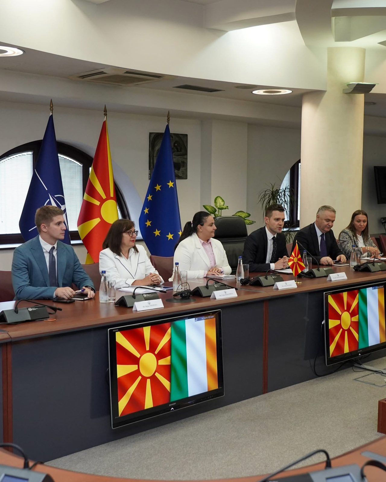 North Macedonia seeks Irish support for EU integration (PHOTO)