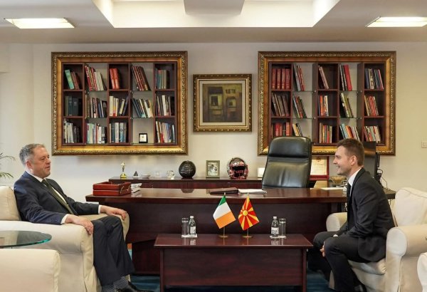 North Macedonia seeks Irish support for EU integration (PHOTO)