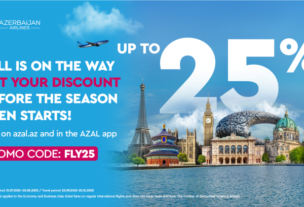 Travel with AZAL at Great Prices: Enjoy Up to 25% Off on International Flights