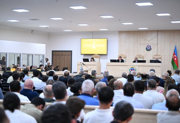 AzTV employee injured by mine laid by Armenian armed forces testifies in court