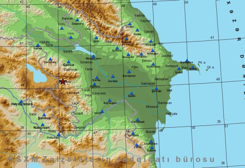 Earthquake hits Azerbaijan's Kalbajar district