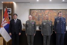 Serbian defense minister presents key land force appointments (PHOTO)